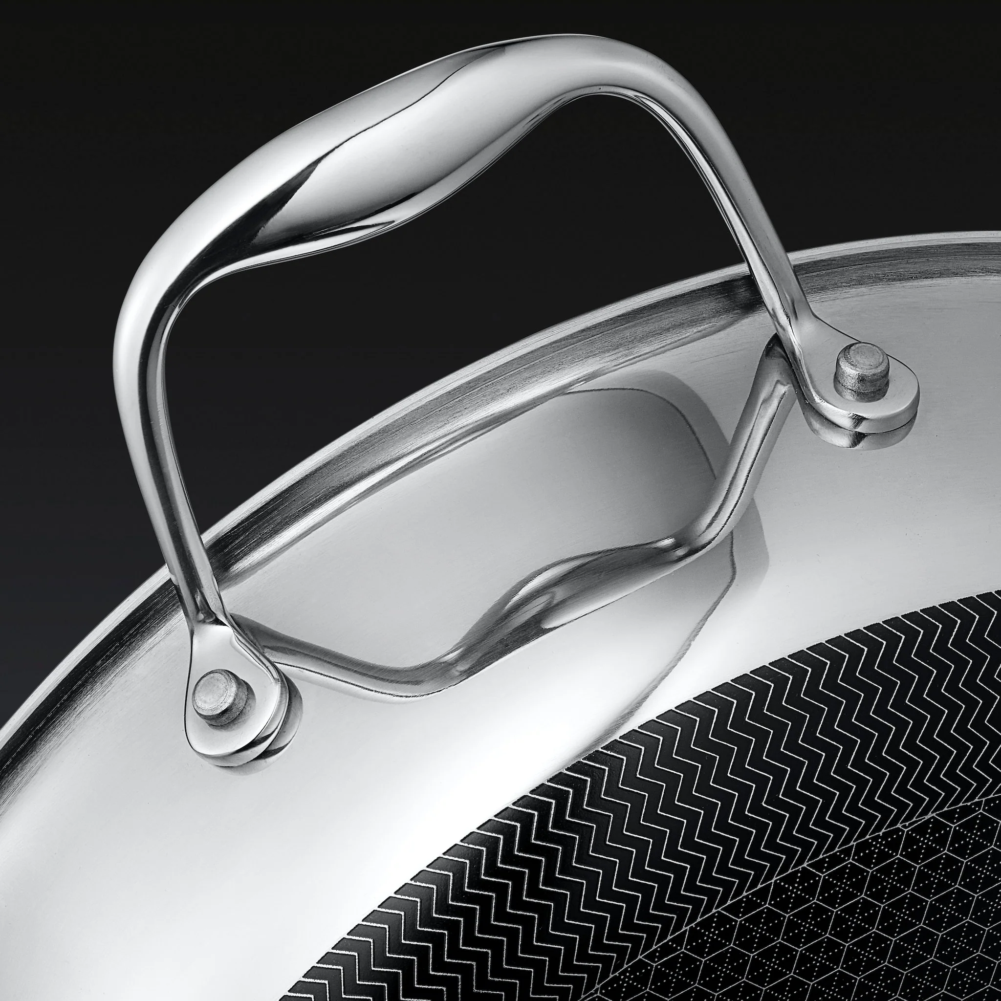 3 Litre Hybrid Deep Sauté Pan with Lid - Image 7