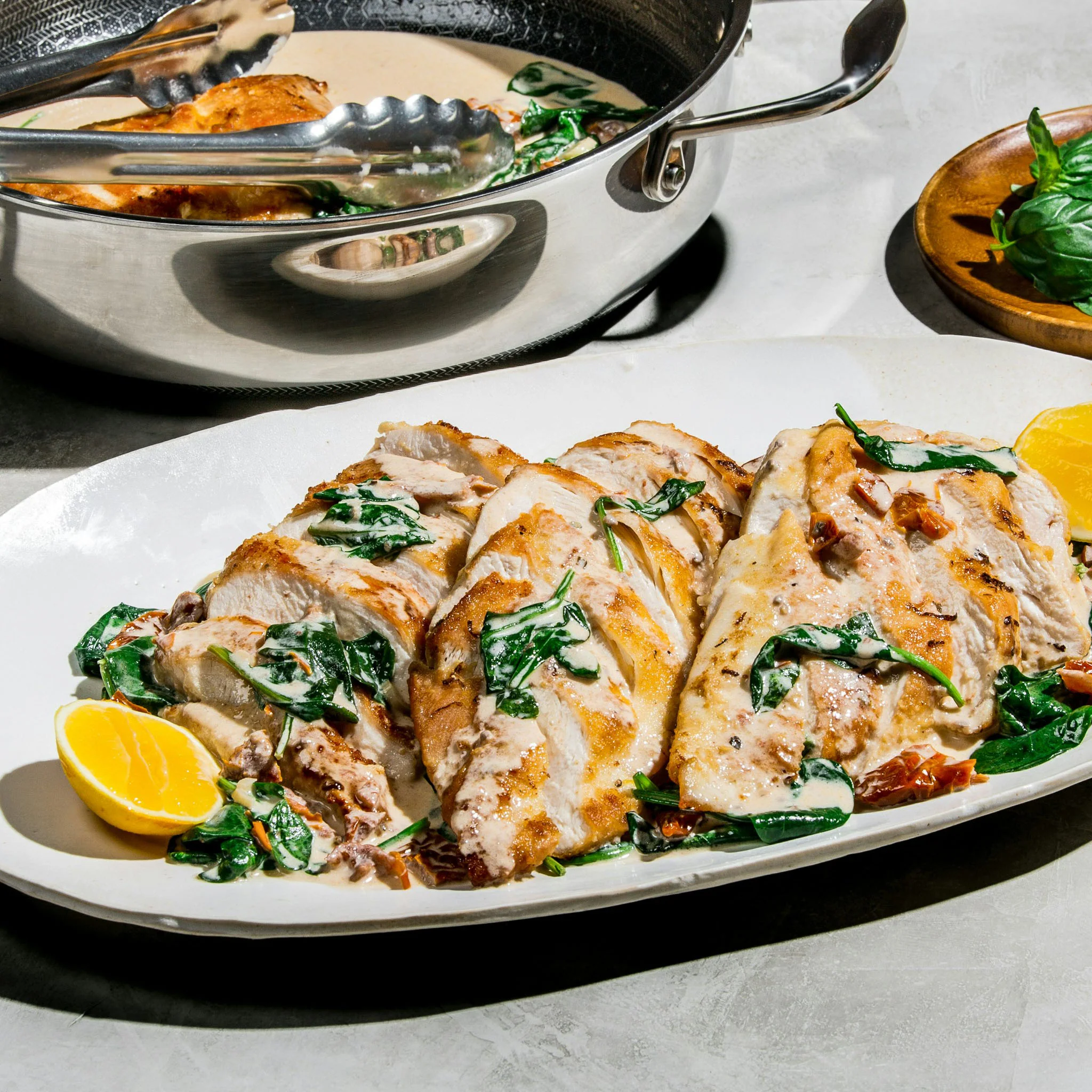 3 Litre Hybrid Deep Sauté Pan with Lid - Image 8