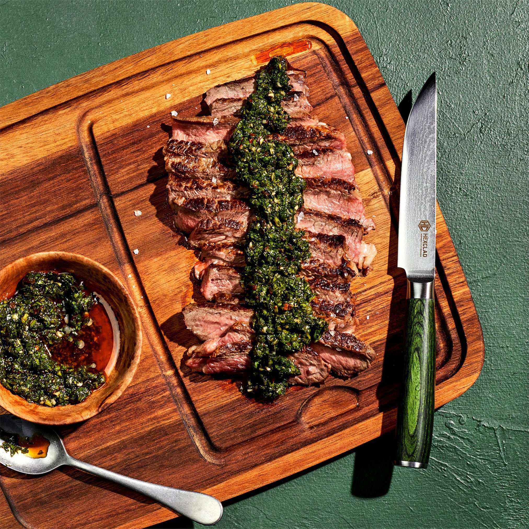 Steak Knife & Bistecca Plate Set, 8-pc - Image 4