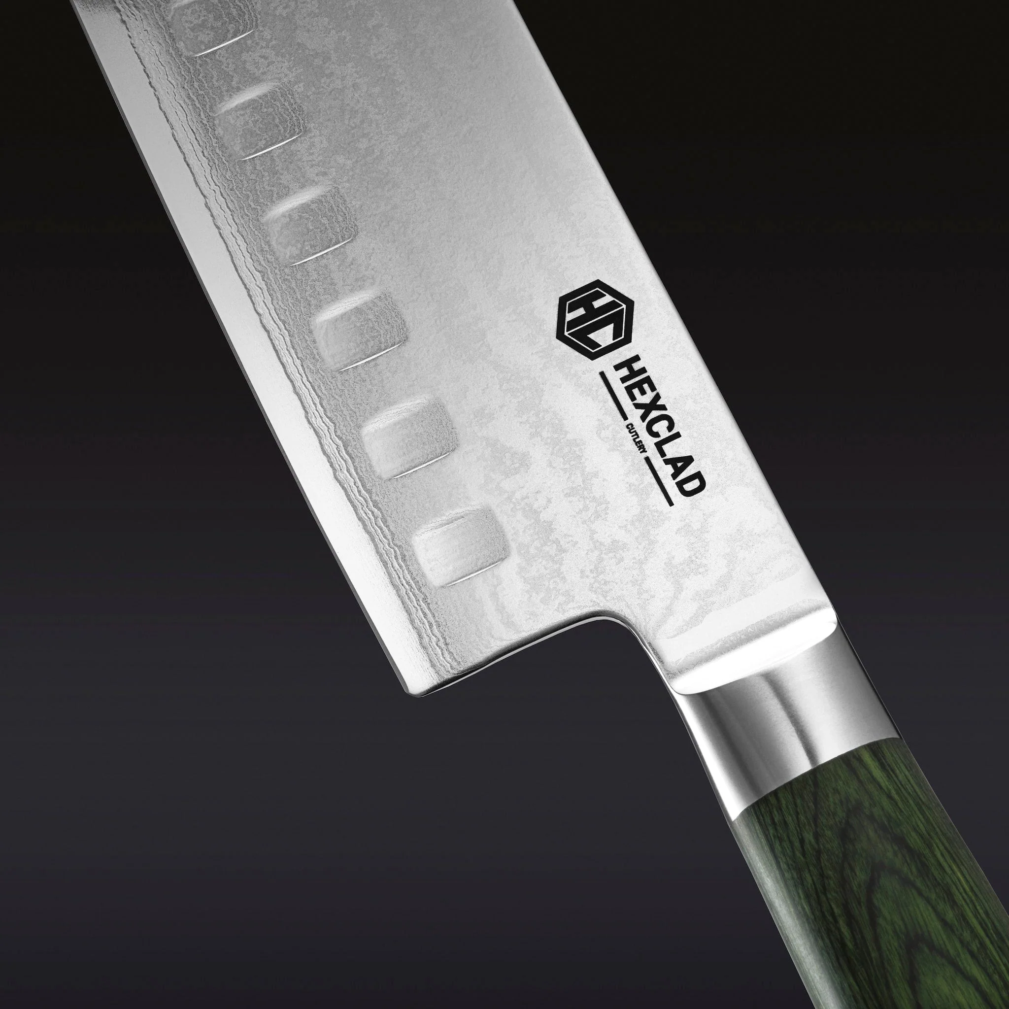 Damascus Steel 16 cm Nakiri Knife - Image 3