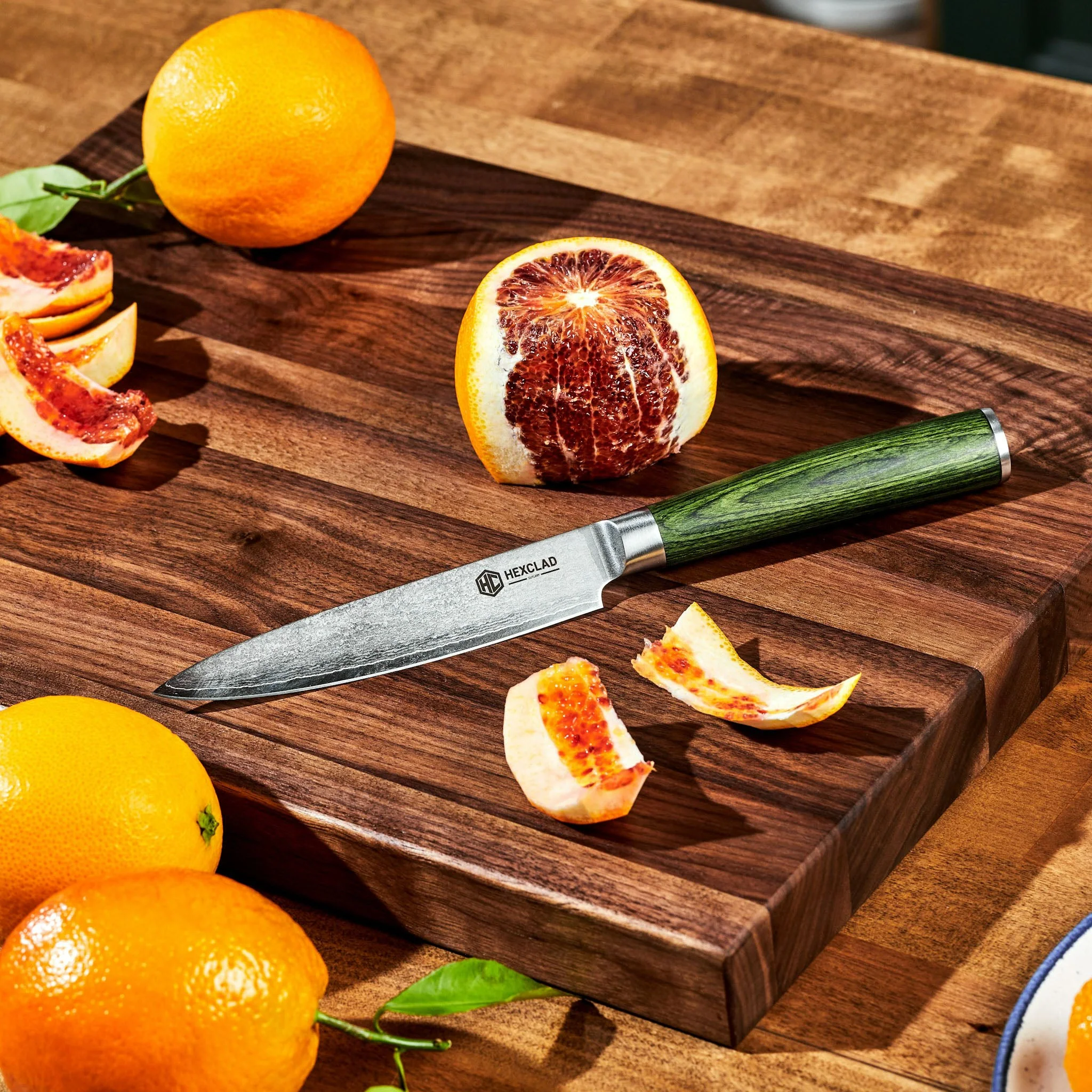 Damascus Steel 13 cm Utility Knife - Image 6